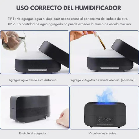 HUMIDIFICADOR PARLANTE BLUETOOTH