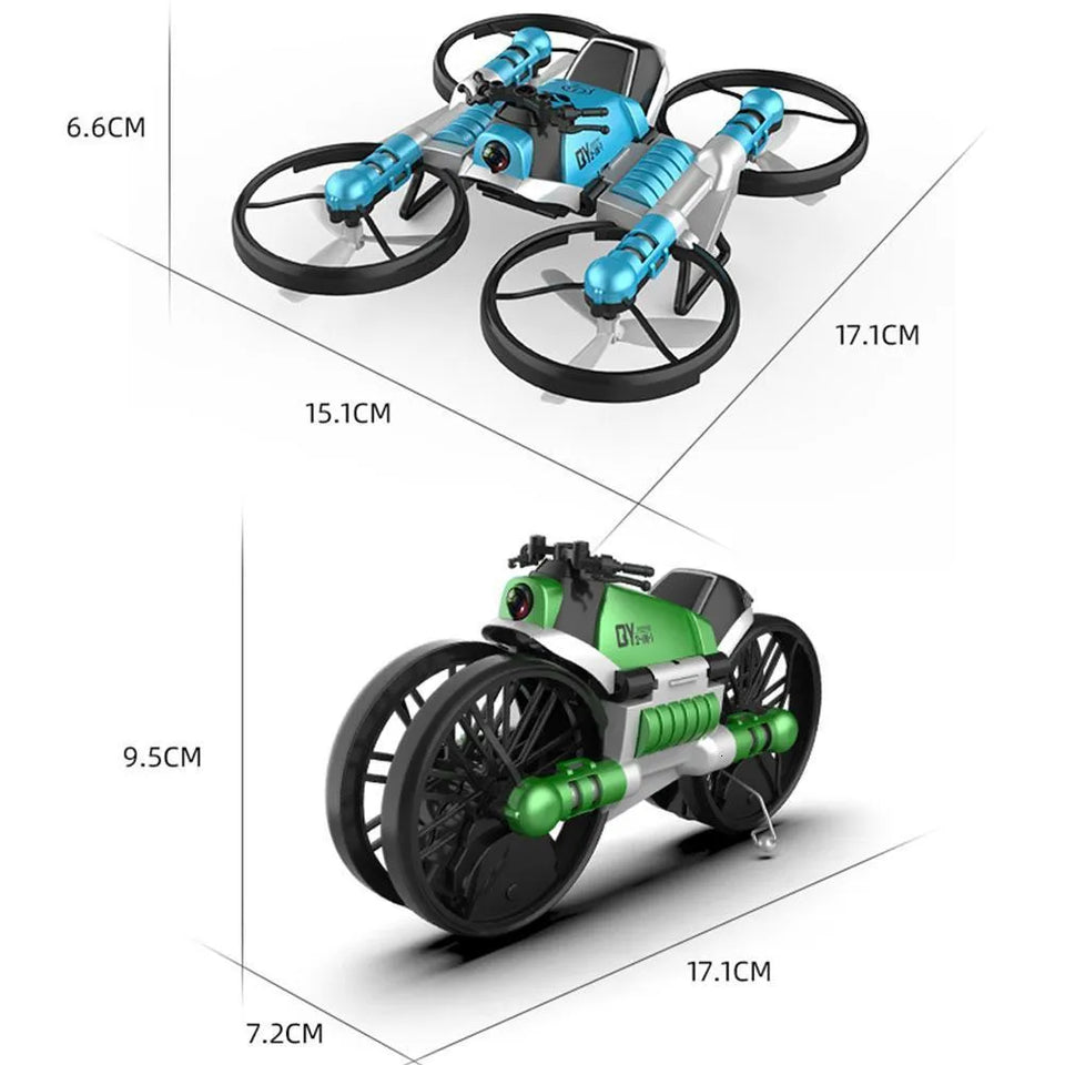 Drone Motocicleta 2 en 1 / Envió Gratis